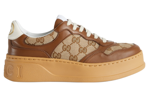 Gucci GG WMNS Brown Leather / Canvas